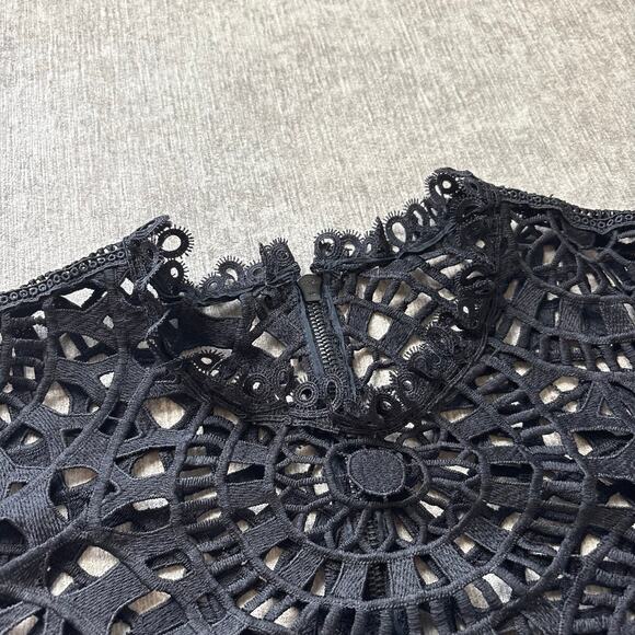 Black Lace Top - Picture 3 of 4